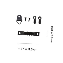 Operitacx 550Pcs Heavy Duty Picture Hangers Kit with Box Picture Frame Hangers for Wall Decor for Art Gallery Family Photos and Digital Paintings