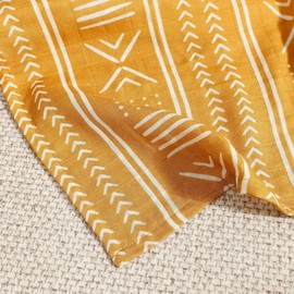 Hemasa 100% Cotton Baby Muslin Swaddle Blanket Newborn Wrap Infant Bath Towel Stroller Cover (Color 4)