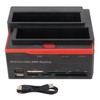 HDD Docking Station Dual Bay 480Mbps USB2.0 to SATA IDE