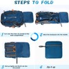 RAINSMORE Hiking Backpack Men Women 40L Waterproof Backpack Lightweight Foldable