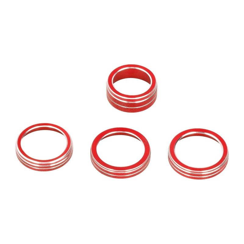 Gear Knob Trim, Aluminium Alloy Material Air Conditioning Button Cover