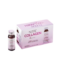 NUCOS COLLAGEN ドリンク【30ｍｇ×10本】ヌコス コラーゲンドリンク | フィッシュコラーゲン配合 ビタミンC ナイアシン ビタミンB1 パントテン酸Ca ビタミンB6 | 美容のためのコラーゲンドリンク