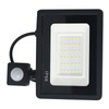 Human Sensor LED Flood Light 50W IP66 Waterproof 6000K Outdoor