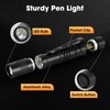 Cussity 16 Packs Mini Small Pen Flashlight, Handheld Pen Lights