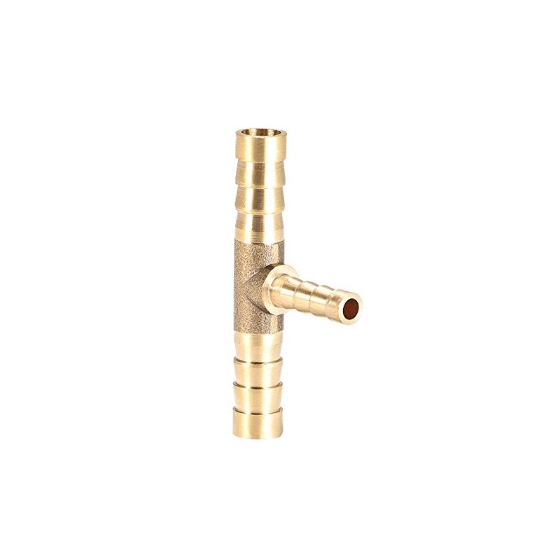sourcing map 8 x 5 x 8 mm Brass Hose