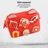 Kids Single Shoulder Camera Bag DIY Cartoon Decors Shock Absorbing