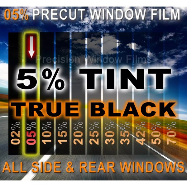Precision Window Films PreCut Window Film 5% VLT Limo Black