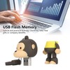 USB Flash Drive Interesting Cartoon Monkey Portable Storage Memory Stick