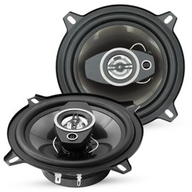 5 CORE 2 Way 5 Inch Car Stereo Speakers 350W Coaxial Subwoofer w Tweeter | Universal Fit Quick Easy Replacement Component Speaker Vehicle Door/Side Panel Mount Compatible Deep Bass (Pair) - CS 05 2W