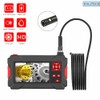 handheld Endoscope 1080P HD 8mm dual Lens 4.3 Inch Screen