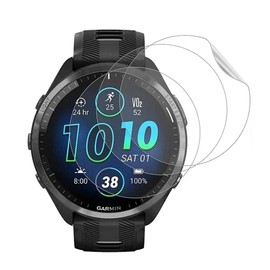 Snailcanfly 5pcs Hydrogel Film Screen Protector for Garmin Forerunner 945 Smart Watch Flexible HD Transparent TPU Protective Film Ultra-thin Self-Healing Anti scratch Explosion-proof