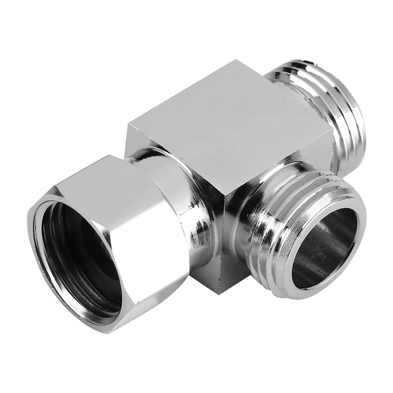 ANKROYU 3 Way Shower Diverter, Hose Diverter Fitting, T Shape