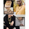 Gold Chain Men Gold Cuban Chain Chunky Chain Necklace Stainless