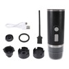 Portable Coffee Maker 15bar ABS Capsules Ground Coffee Extraction Electric