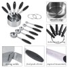 Ejoyous 10 Pieces Stainless Steel Measuring Cups and Spoons with