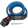 Mountain Bike Bicycle Disc Brake Lock Electric Scooter Motorcycle Coded