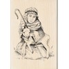 Inkadinkado Wood Stamp, Shepherd Boy
