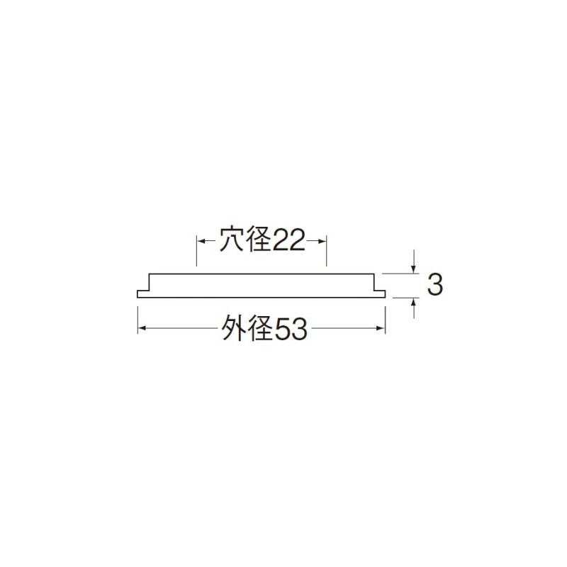 SANEI JR50-13X3 [Water Supply Washer] For Nominal 13 Faucet Height