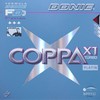 DONIC Coppa X1 Turbo Rubber Platinum, Red, 2.3 mm