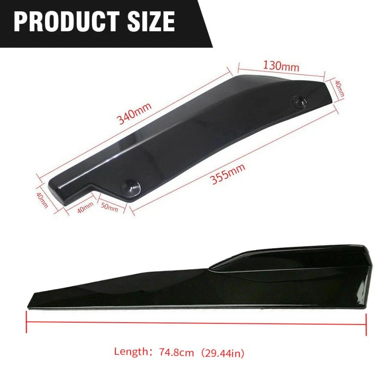 For Ford Taurus SHO Front Rear Bumper Lip Spoiler Body