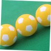 Kisangel Table Football Ball Accessories 6pcs Mini Replacement Foosballs for