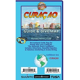 Curacao Dive & Adventure Guide Franko Maps Waterproof Map