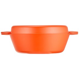 tak JTN-0190-OR Kids Dish Soup Bowl Set, Small, Orange