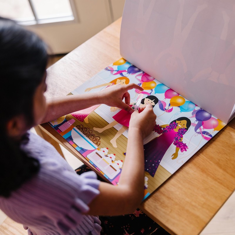 Melissa & Doug Reusable Sticker Pad: Dress-Up - 165+ Reusable