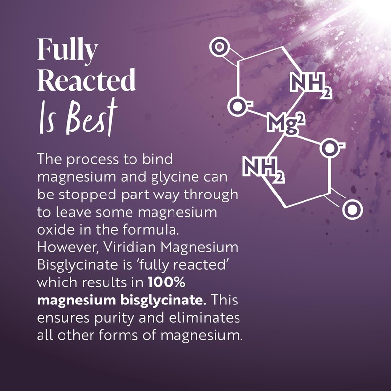 Viridian - High Potency Magnesium Bisglycinate - 60 Capsules –