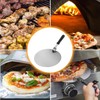 Pizza Peel, 10 Inch Round Pizza Paddle Metal Steel Spatula