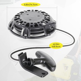 GT-148 Recoil Starter Assembly 100075051-0001/636996002 Replacement for Champion 2500 Watt Inverter Dual Fuel Generator Model 201122 & Ryobi RYi2300BTA/RYi2300/RYi2300BT - Pull Start Replacement Part
