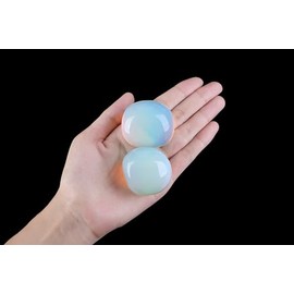 GUJOXILA GUJOXILA 4-5cm Opal Heilsteine Kristalle Polieren Gro? Edelsteine Steine Rohstein Trommelsteine Kristall Sorgenstein Handschmeichler Stein Meditation Angst Stress Relief 1PC
