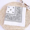 Pack of 12 Paisley Bandanas Square Unisex Headwear Neckerchief Doule
