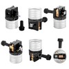 (2 pack) 3 way socket replacement for lamp, Medium Base