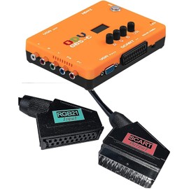 GAMEBANK-web.com 【Retro Game Revolution - RGB21 Conversion Cable Included】ODV GBS-C Video Converter/Scan Converter - Frame Meister is expensive and out of reach. Perfect for retro games like SFC/MD/SS