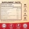Coq10 600mg Con 120 Softgels Salud Corazon Hecho En Usa