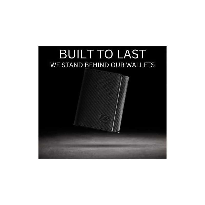 Stealth Mode - Cartera de Cuero Triple Para Hombre con