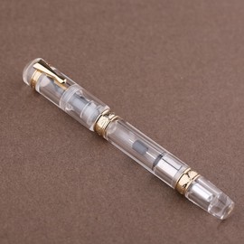 erofa Majohn C5 Vacuum Fountain Pen Fine Nib Large Capacity Transparent Acrylic Writing Gift Pen