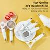 Kitchen Gadget Set 7 Pieces, Stainless Steel Cooking Utensils Set