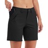 Willit Women's Golf Hiking Shorts 7" Quick Dry Athletic Shorts
