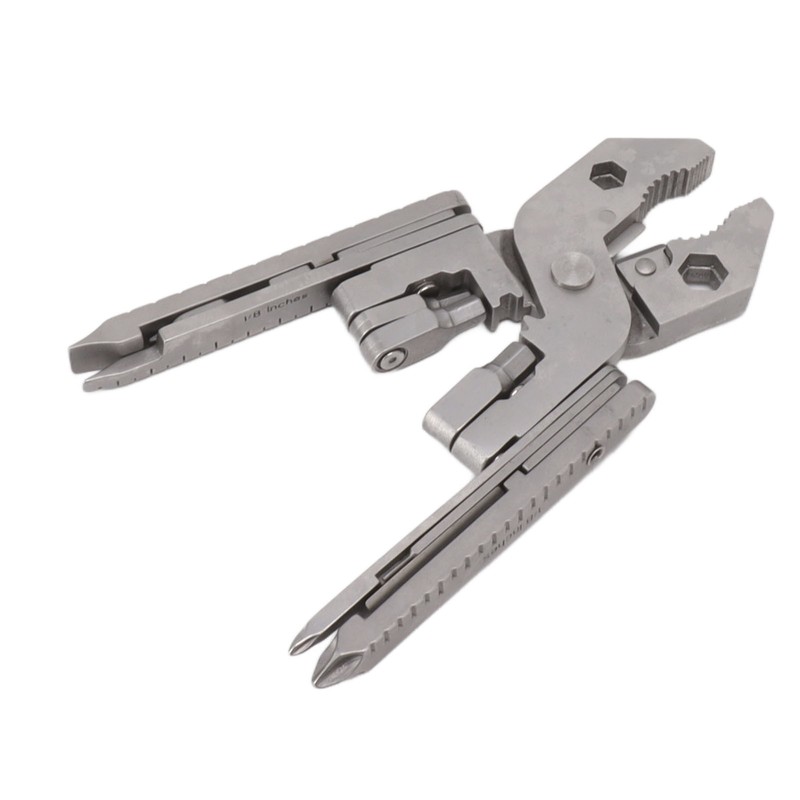 Multitool Pliers Cast Steel Screwdriver Card Needle Wire Stripper Wrench