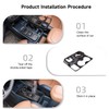 Accesorios de cubierta de panel de cambio de engranajes compatibles