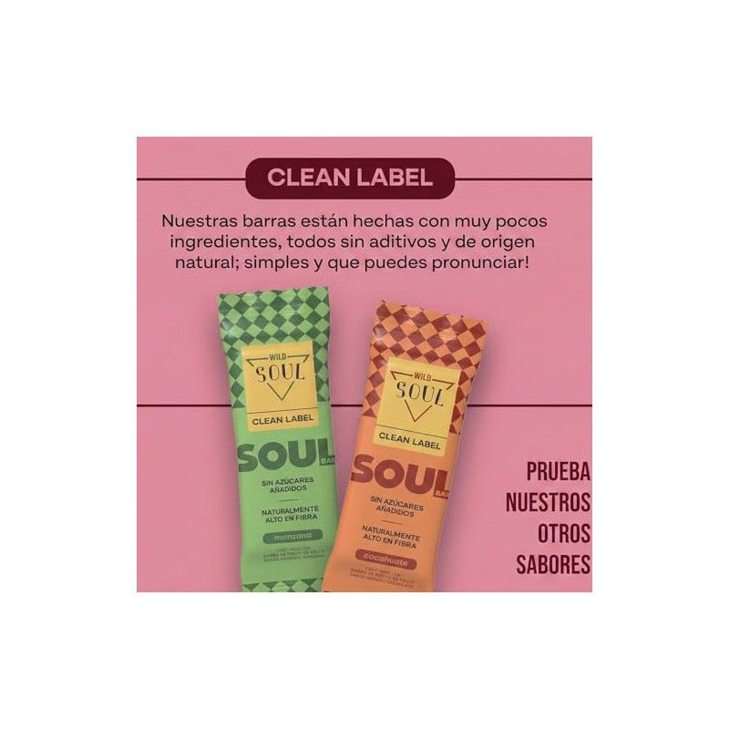 Wild Protein - Wild Soul | Barras de Frutas y