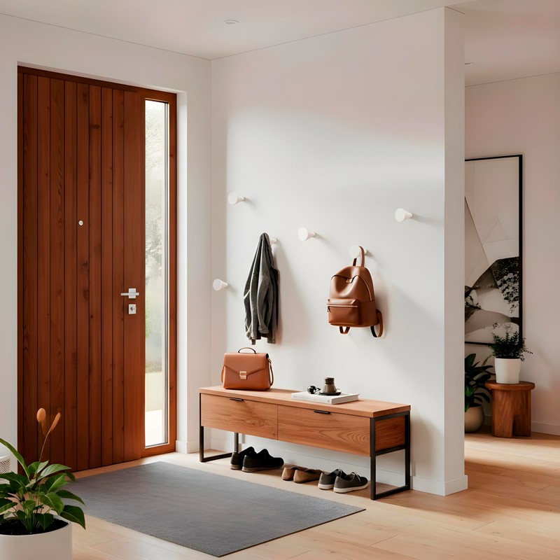 nidoshu Modern Wall Coat Hooks, Decorative Coat Hooks, Wall Hooks,
