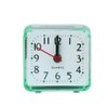 Mini Square Alarm Clock Silent Quartz Desk Table for Time