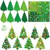 Christmas Tree DIY Craft Kit for Holiday Card Making –