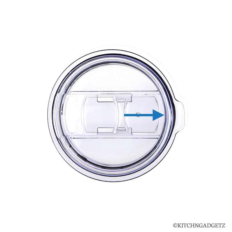 Slide Lid for Yeti Rambler Tumbler 30 oz - 2