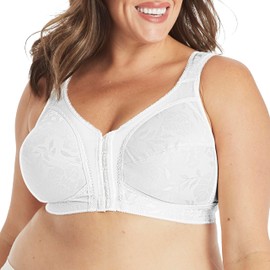 Playtex Women's 18 Hour Supportive Flexible Back Front Close Wireless Bra US4695