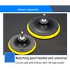 5 Inch 125mm Hook and Loop Backing Pad M10 Drill