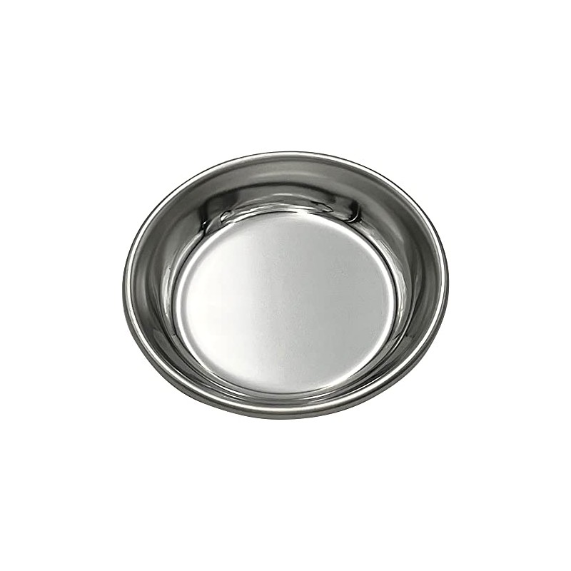 Sundiamond Stainless Steel Round Plate, Shallow Type, 2.0 inches (50